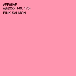 #FF95AF - Pink Salmon Color Image